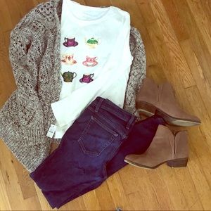 Talbots long sleeve tea tee- NWT!